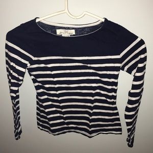 Blue and white long sleeve only worn once